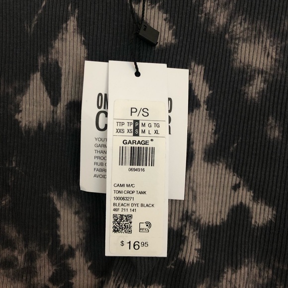 Garage Cropped Tank - Picture 2 of 2